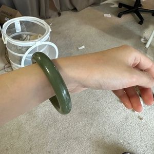 Jade bracelet